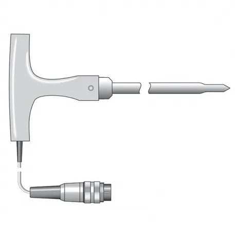 1000 mm Long, Heavy Duty NTC Thermistor Probe with T-Shaped Handle