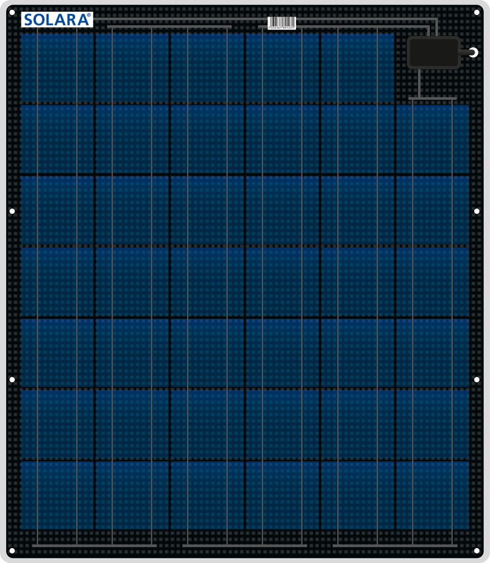 S320P41 (12V/80Wp/320Wh/d)