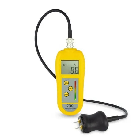 7000 Damp Tester Meter and Moisture Meter with Probe