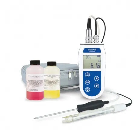 8100 Plus pH Temperature Meter / 8100 Plus Kit