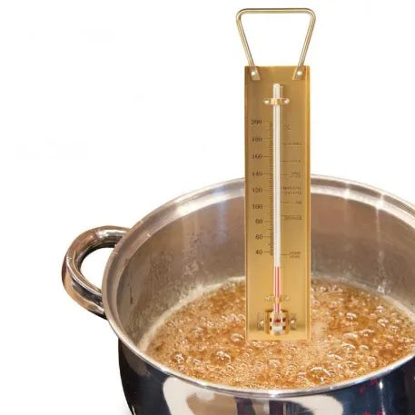 Brass Sugar and Jam Thermometer