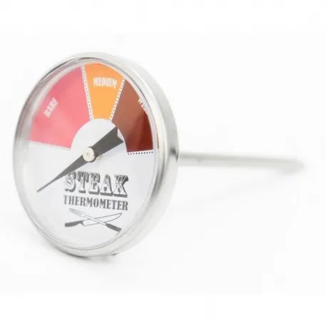 Stainless Steel Steak Thermometer 45mm Dial