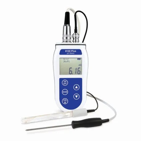 8100 Plus pH Temperature Meter / 8100 Plus Kit
