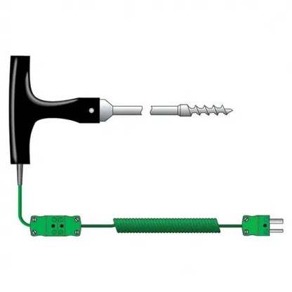 Corkscrew Temperature Probe