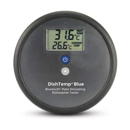 DishTemp Blue Bluetooth Dishwasher Thermometer