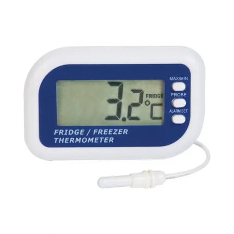 Fridge / Freezer Thermometer with Internal Sensor & Max / Min Function