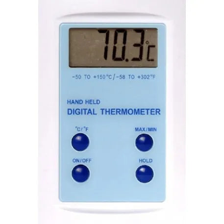 Max / Min Thermometer - With Food Penetration Probe
