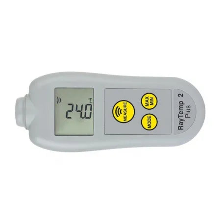 RayTemp 2 Plus Infrared Thermometer with Automatic 360° Rotating Display