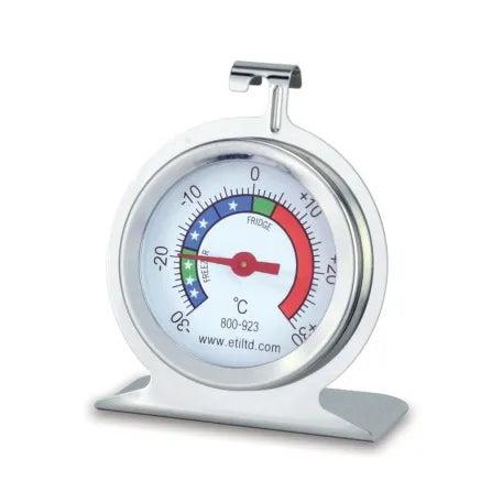 Stainless Steel Fridge / Freezer Thermometer with Ø50 mm Dial
