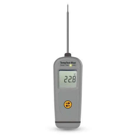 TempTest Blue Smart Thermometer (360 Degree Rotating Display)