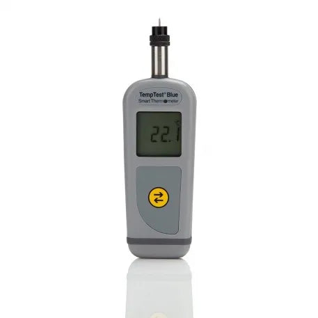 TempTest Blue Tyre Thermometer with Adjustable Depth Probe